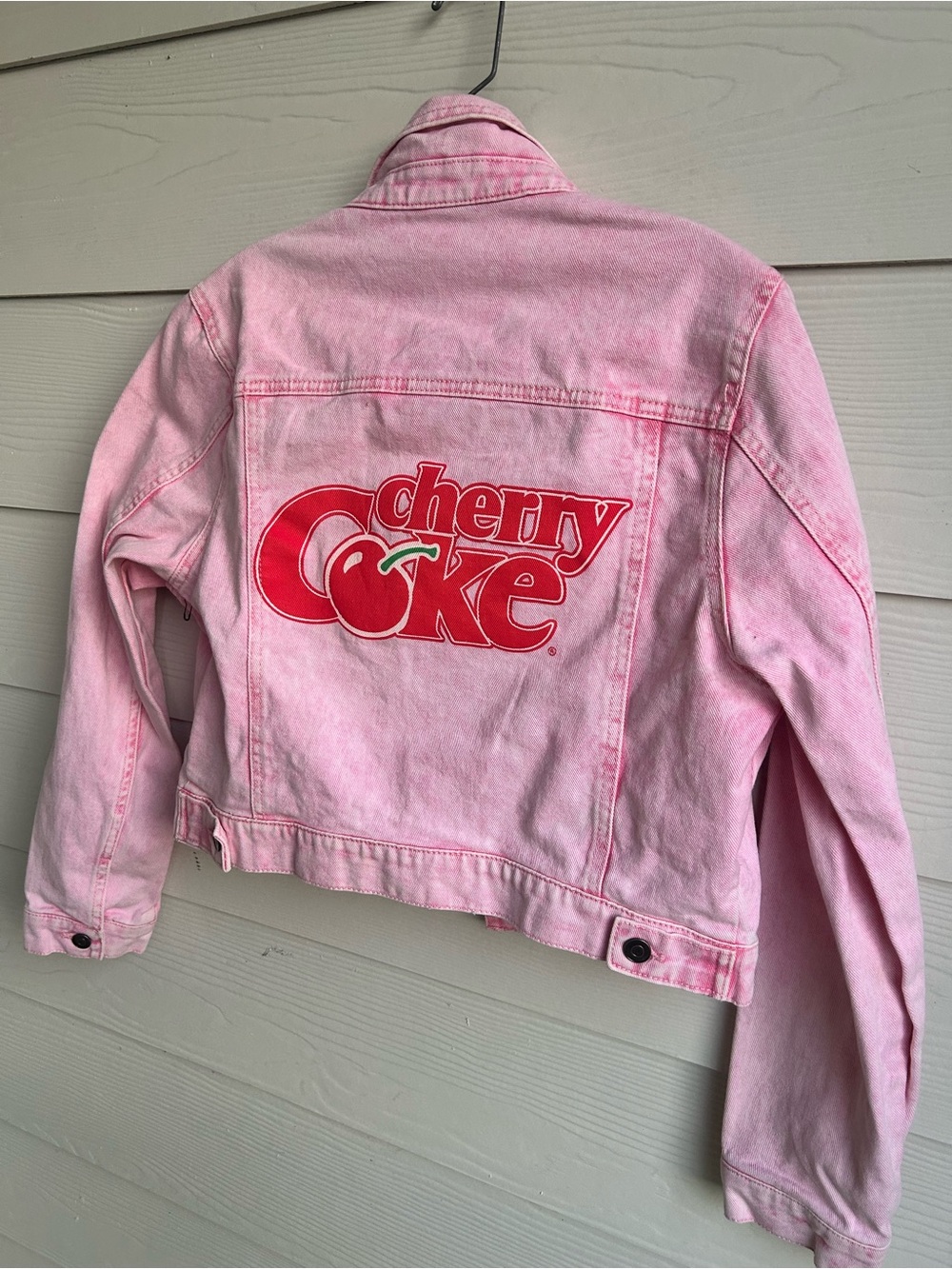 Coca Cola Pink Cherry Coke Denim‎ Jacket for Kids - Picture 8 of 9